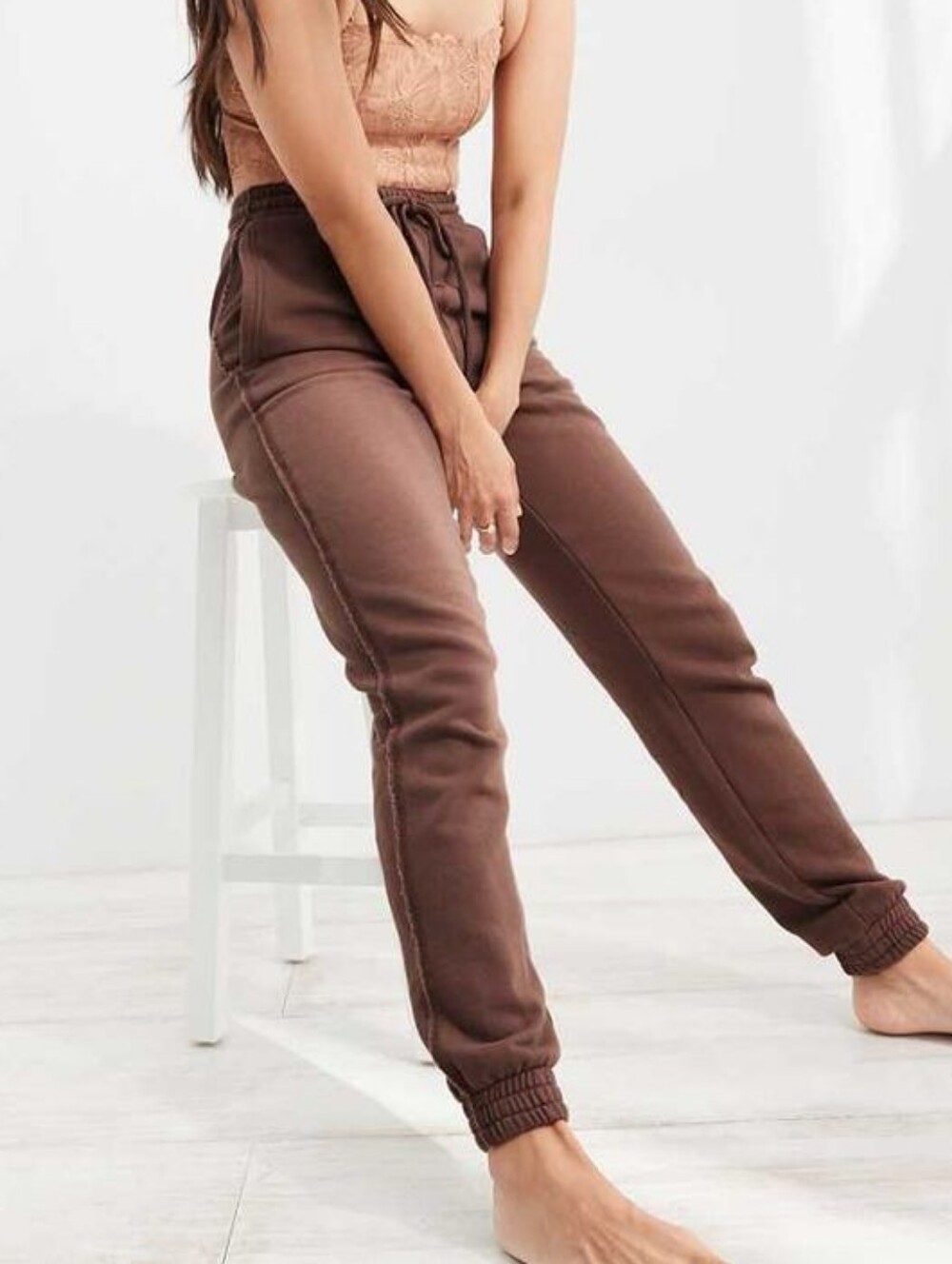 Aerie The Sweat Everyday Cozy High Waisted Jogger Sweatpants